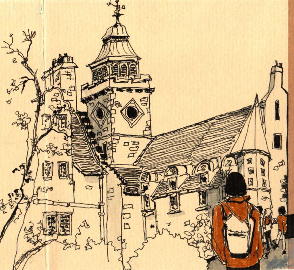 croquis de Well Court